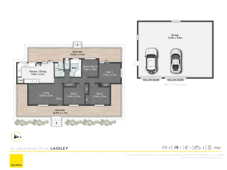 Floorplan of Homely rural property listing, 10 Jacaranda Drive, Laidley QLD 4341