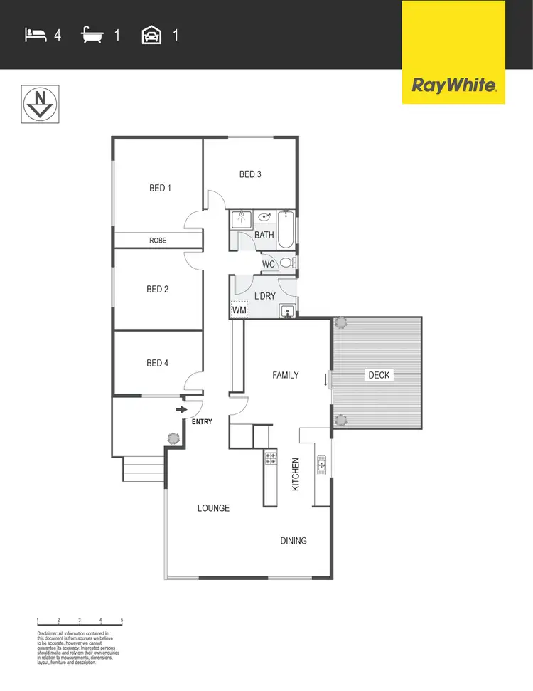 Floorplan of Homely house listing, 26 Rudall Street, Latham ACT 2615
