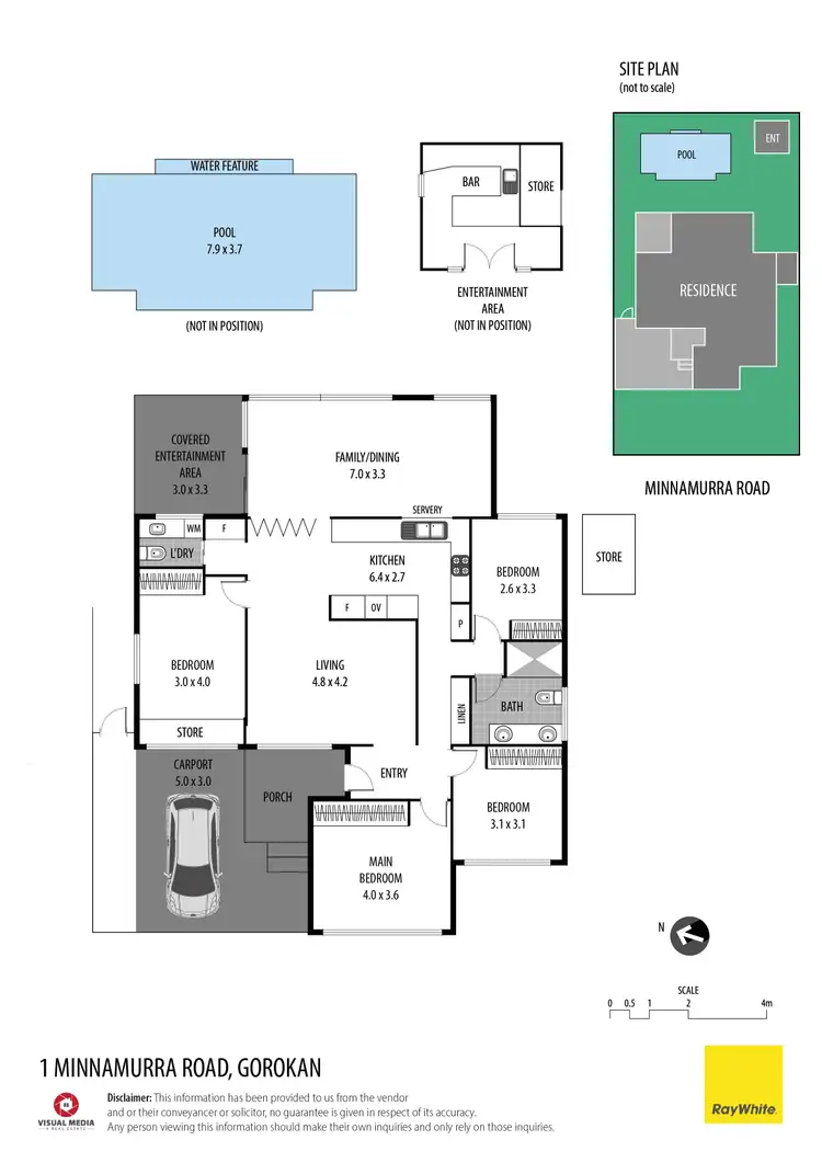 Floorplan of Homely house listing, 1 Minnamurra Road, Gorokan NSW 2263