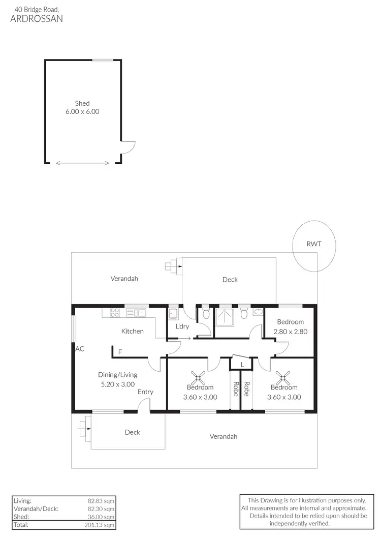 Floorplan of Homely house listing, 40 Bridge Road, Ardrossan SA 5571