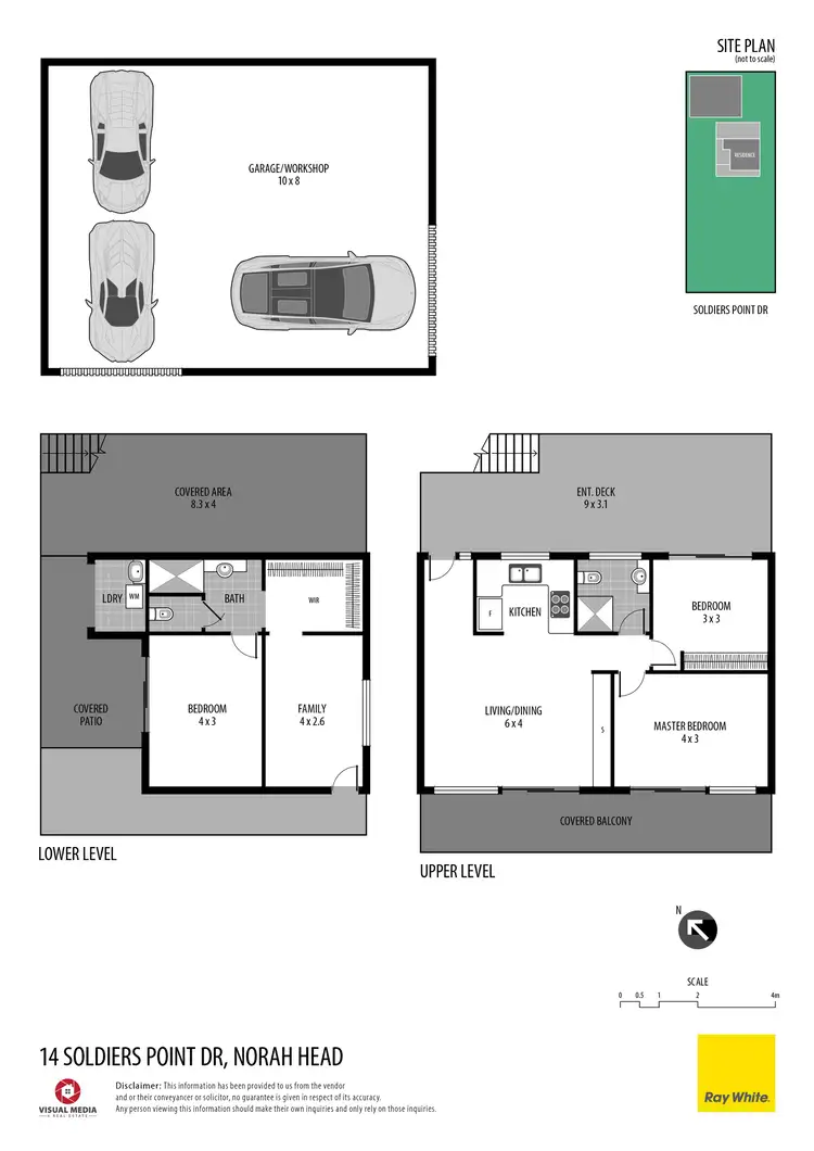 Floorplan of Homely house listing, 14 Soldiers Point Drive, Norah Head NSW 2263