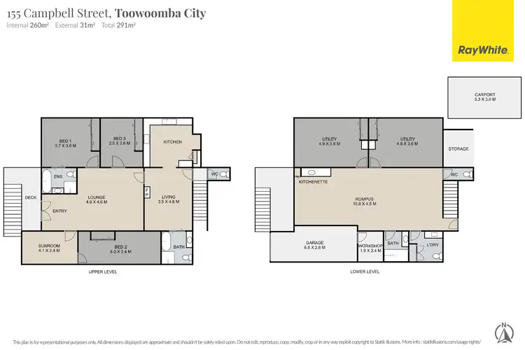 Floorplan of Homely house listing, 155 Campbell Street, Toowoomba City QLD 4350