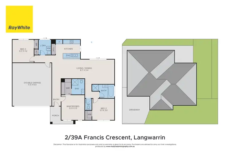 Floorplan of Homely house listing, Lot 2/39A Francis Crescent, Langwarrin VIC 3910