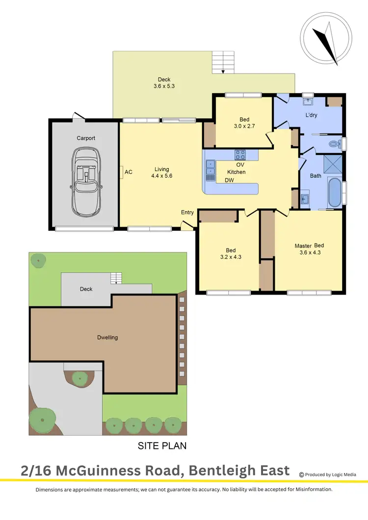 Floorplan of Homely unit listing, 2/16 Mcguinness Road, Bentleigh East VIC 3165