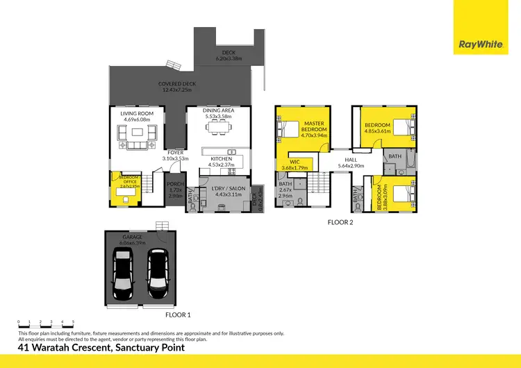 Floorplan of Homely house listing, 41 Waratah Crescent, Sanctuary Point NSW 2540