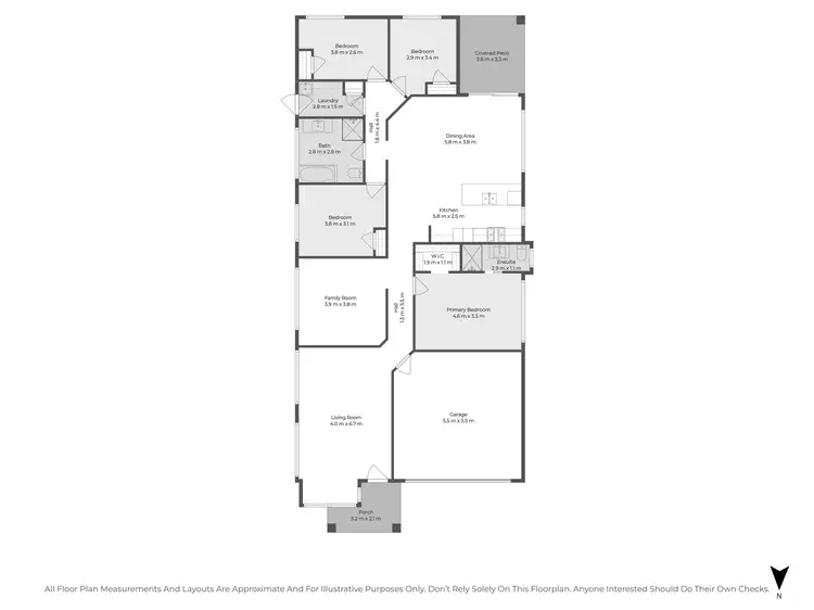 Floorplan of Homely house listing, 61 Cullen Avenue, Jordan Springs NSW 2747