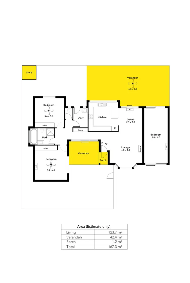 Floorplan of Homely house listing, 11A Thomas Street, Seacliff Park SA 5049