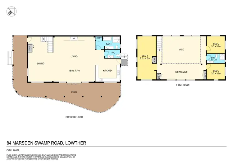 Floorplan of Homely house listing, 84 Marsden Swamp Road, Lowther NSW 2790