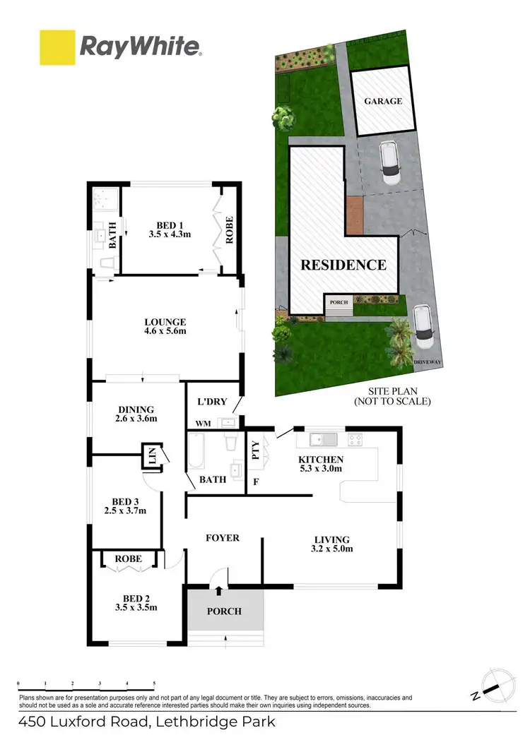 Floorplan of Homely house listing, 450 Luxford Road, Lethbridge Park NSW 2770