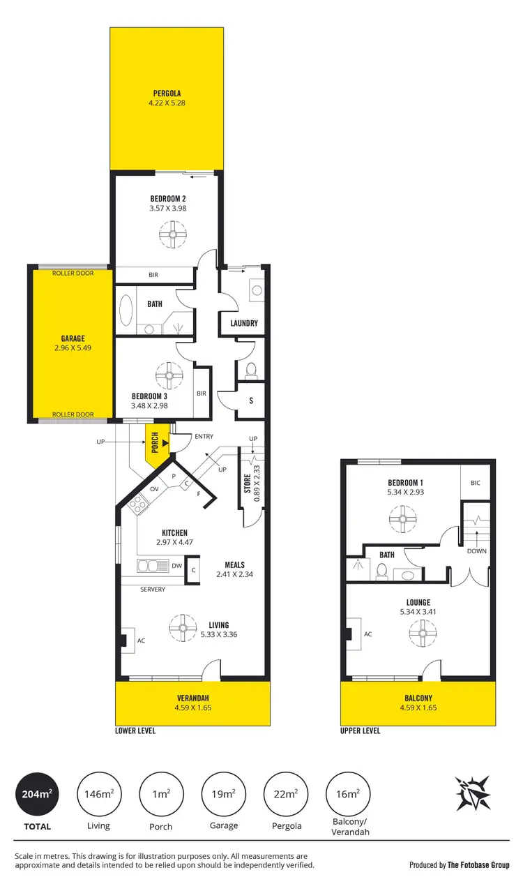 Floorplan of Homely house listing, 43 Esplanade, Christies Beach SA 5165