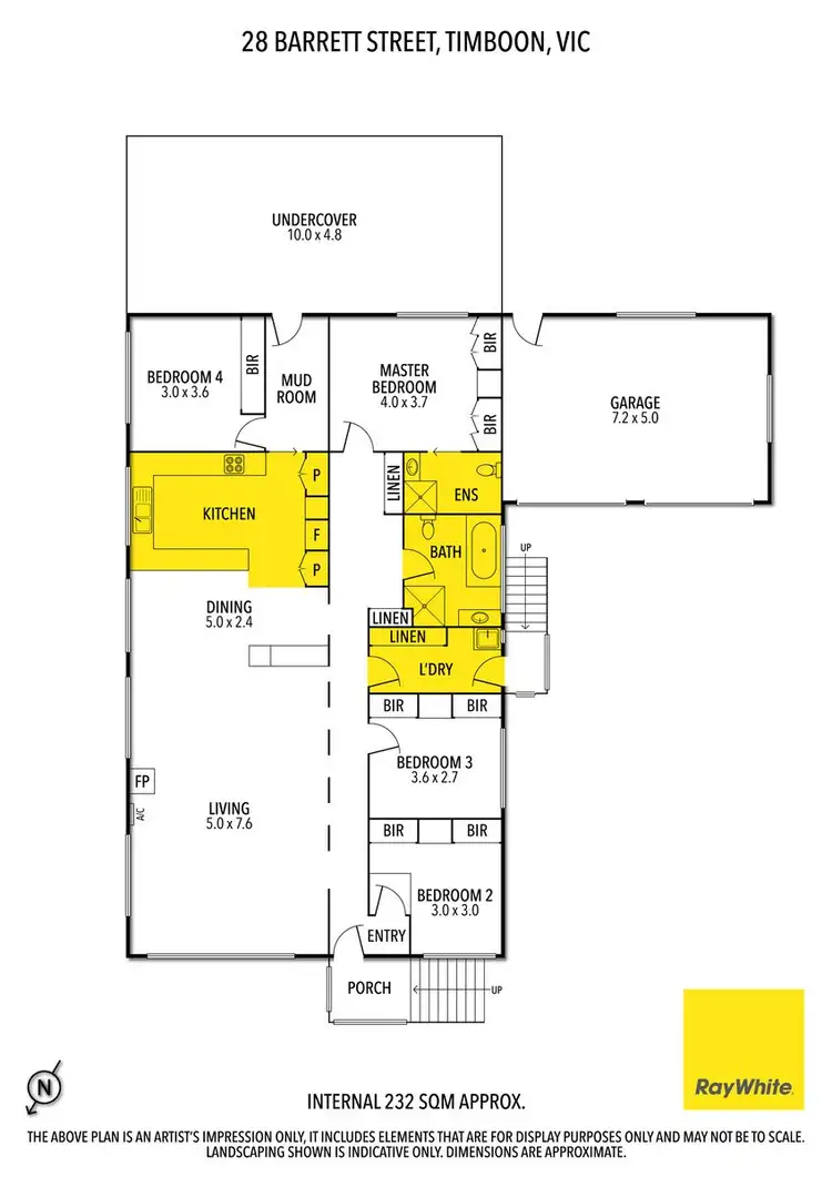 Floorplan of Homely house listing, 28 Barrett Street, Timboon VIC 3268