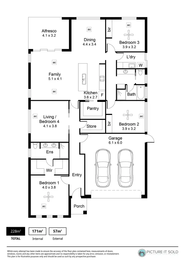 Floorplan of Homely house listing, 45 Ascot Avenue, Munno Para West SA 5115