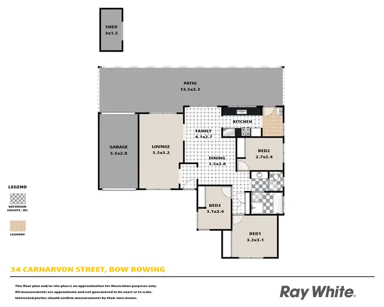 Floorplan of Homely house listing, 34 Carnarvon Street, Bow Bowing NSW 2566
