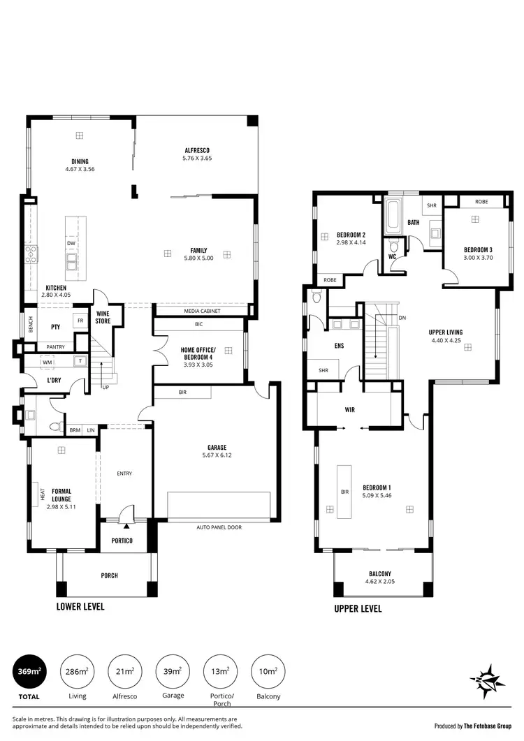 Floorplan of Homely house listing, 1 Harrow Road, Lightsview SA 5085