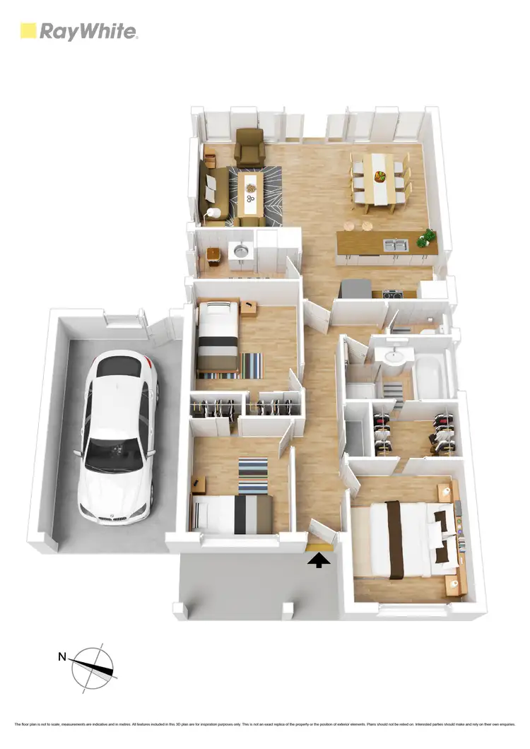 Floorplan of Homely house listing, 36 Mollison Drive, Doreen VIC 3754