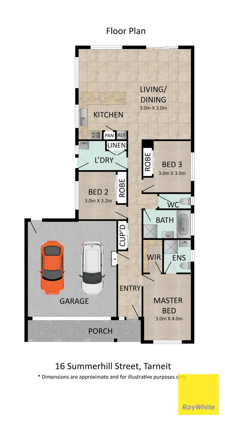 Floorplan of Homely house listing, 16 Summerhill Street, Tarneit VIC 3029