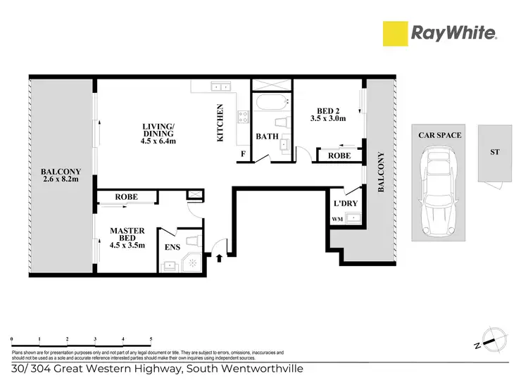 Floorplan of Homely apartment listing, 30/304 Great Western Highway, Wentworthville NSW 2145