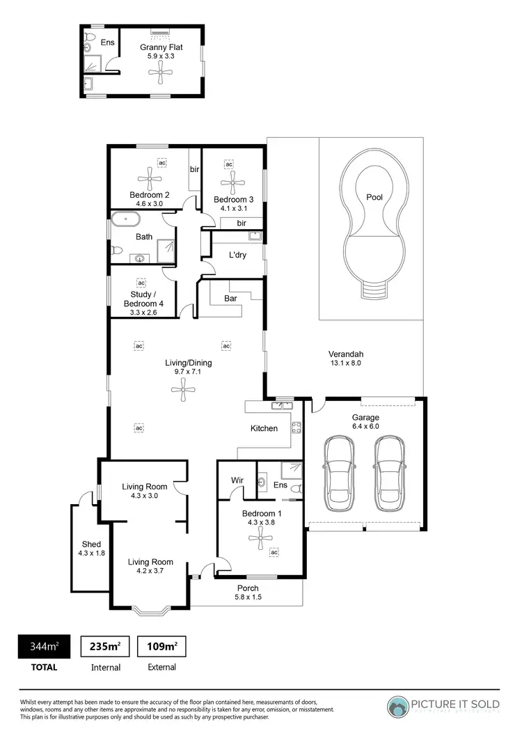 Floorplan of Homely house listing, 36 Angove Park Drive, Tea Tree Gully SA 5091