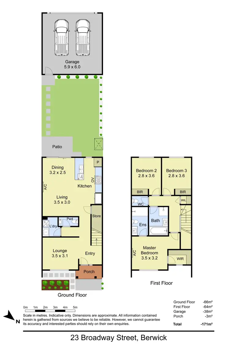 Floorplan of Homely house listing, 23 Broadway Street, Berwick VIC 3806