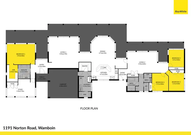Floorplan of Homely rural property listing, 1191 Norton Road, Wamboin NSW 2620