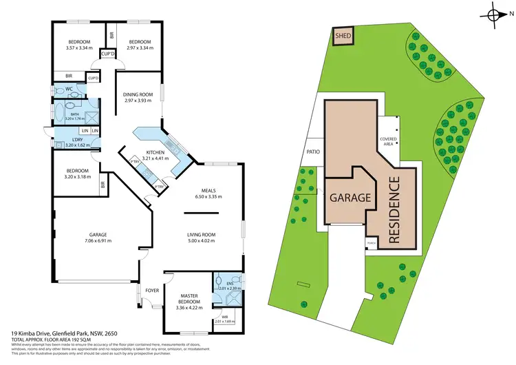 Floorplan of Homely house listing, 19 Kimba Drive, Glenfield Park NSW 2650