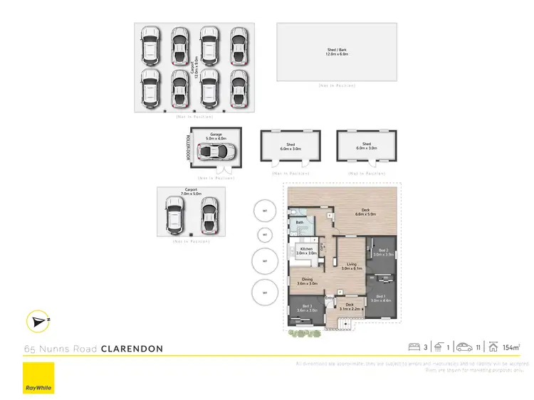 Floorplan of Homely rural property listing, 65 Nunns Road, Clarendon QLD 4311