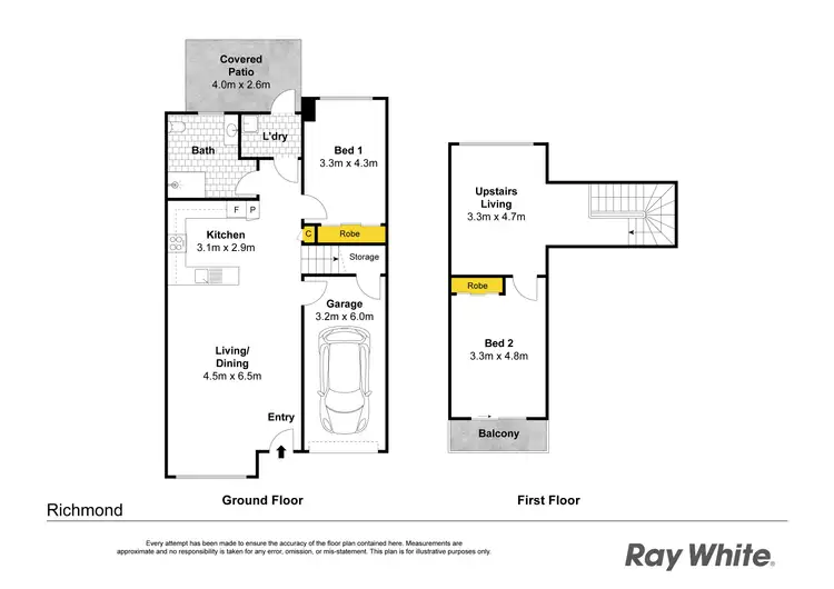 Floorplan of Homely house listing, 3/182 March Street, Richmond NSW 2753