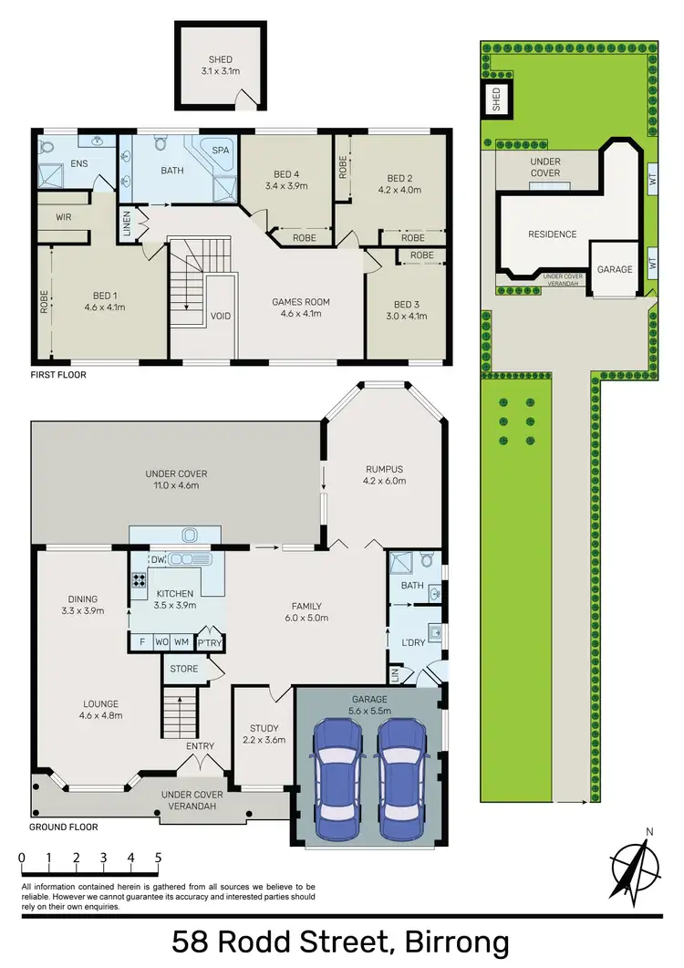 Floorplan of Homely house listing, 58 Rodd Street, Birrong NSW 2143