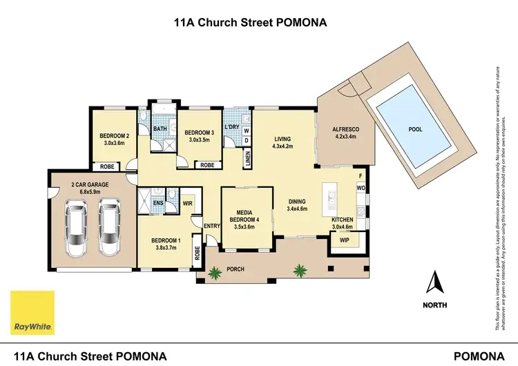 Floorplan of Homely house listing, 11a Church Street, Pomona QLD 4568