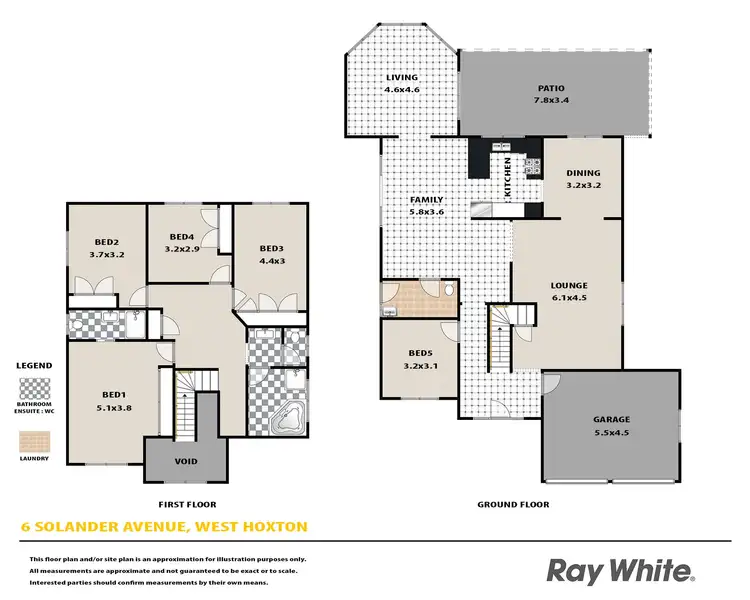 Floorplan of Homely house listing, 6 Solander Avenue, West Hoxton NSW 2171