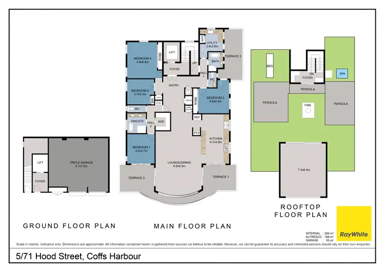 Floorplan of Homely apartment listing, 5/71 Hood Street, Coffs Harbour NSW 2450