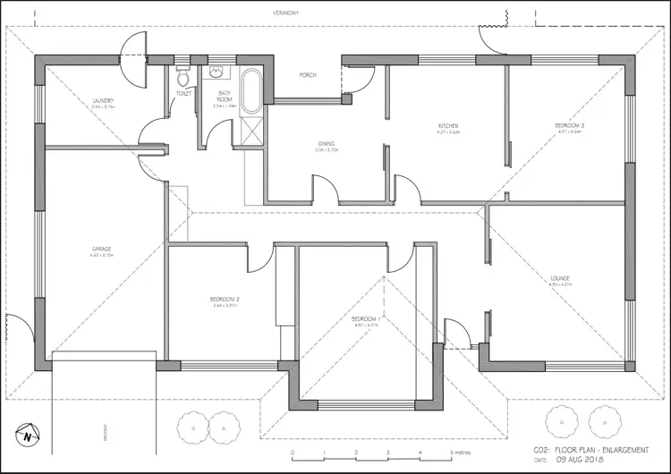 Floorplan of Homely house listing, 11 Christie Street, Kadina SA 5554