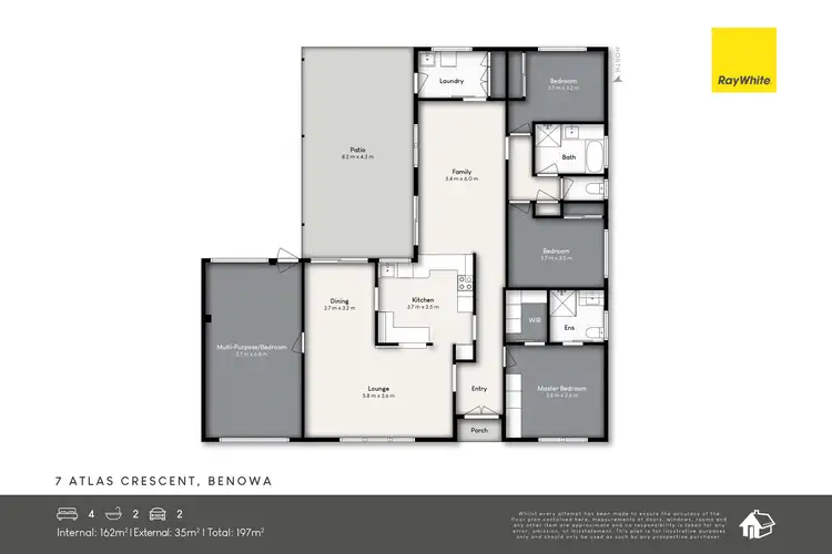 Floorplan of Homely house listing, 7 Atlas Crescent, Benowa QLD 4217