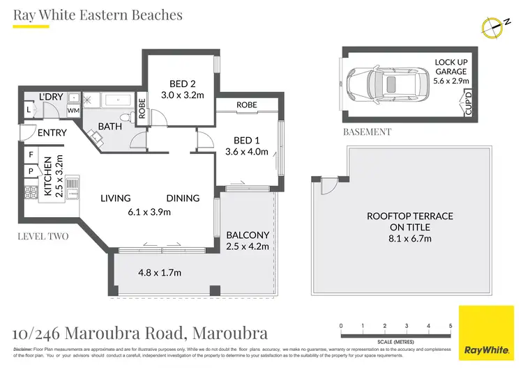 Floorplan of Homely apartment listing, 10/246 Maroubra Road, Maroubra NSW 2035