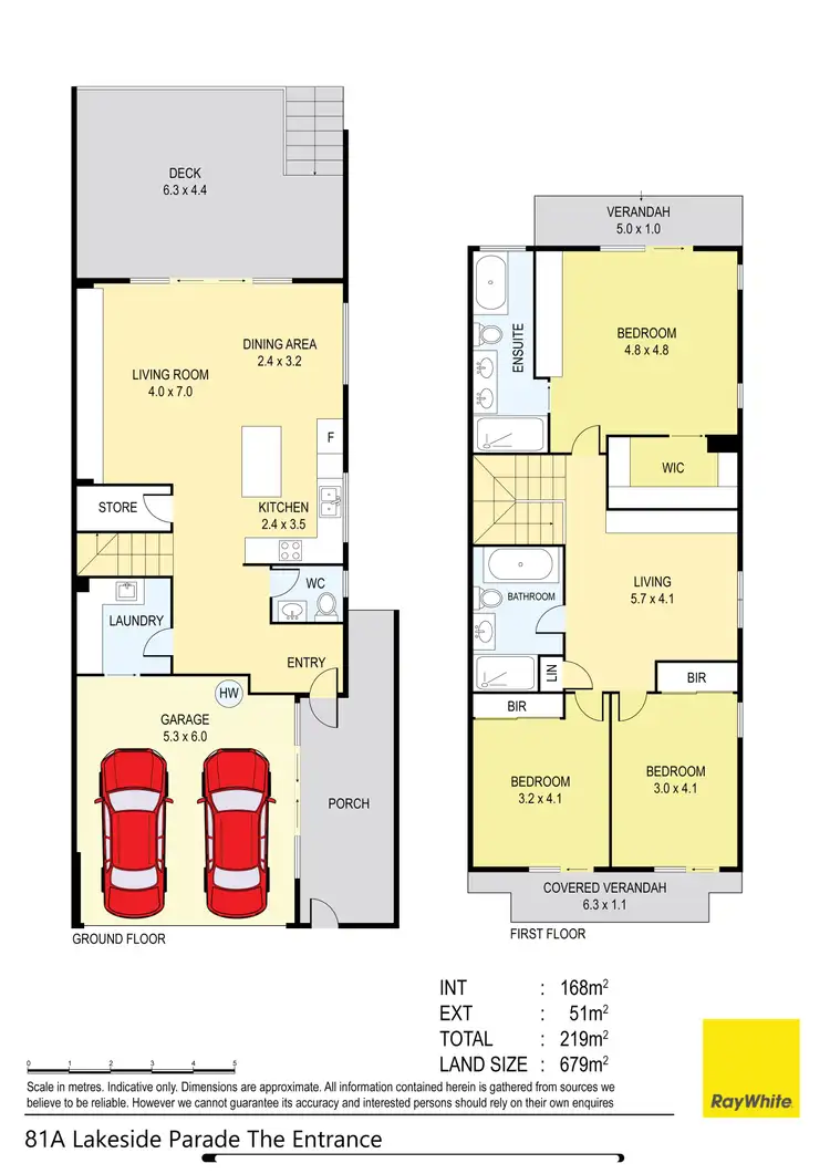 Floorplan of Homely semi-detached listing, 81a Lakeside Parade, The Entrance NSW 2261