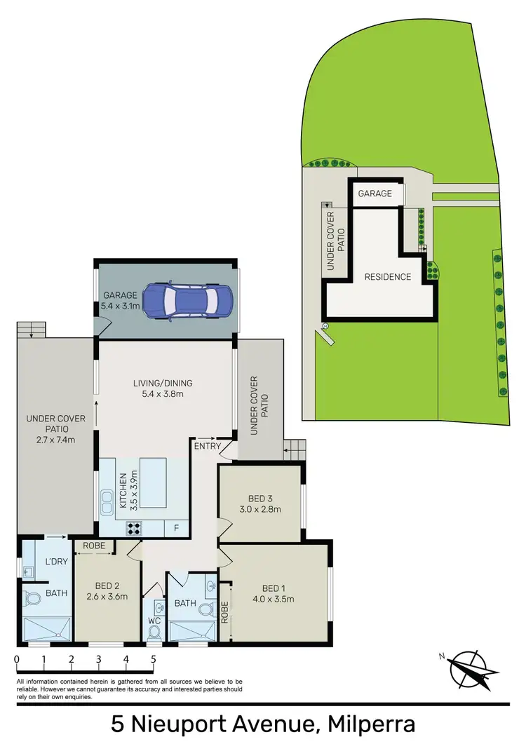 Floorplan of Homely house listing, 5 Nieuport Avenue, Milperra NSW 2214