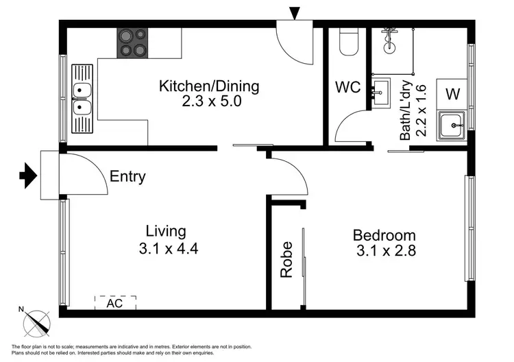 Floorplan of Homely unit listing, 6/2 Thomas Street, Clayton VIC 3168