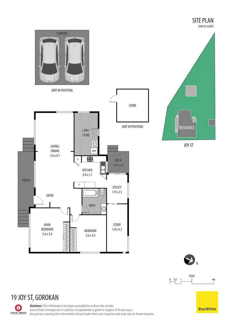 Floorplan of Homely house listing, 19 Joy Street, Gorokan NSW 2263