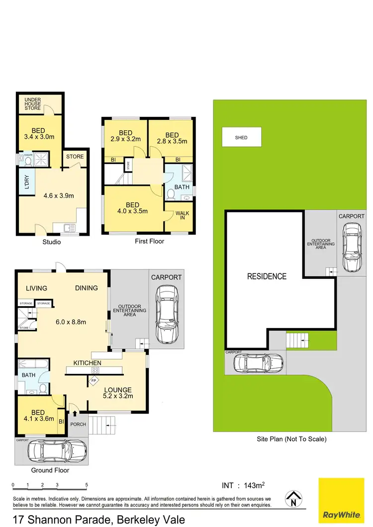 Floorplan of Homely house listing, 17 Shannon Parade, Berkeley Vale NSW 2261