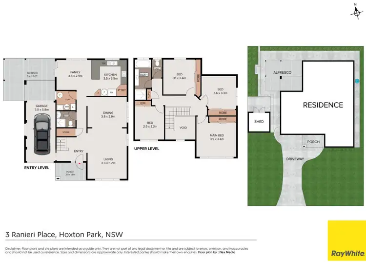 Floorplan of Homely house listing, 3 Ranieri Place, Hoxton Park NSW 2171