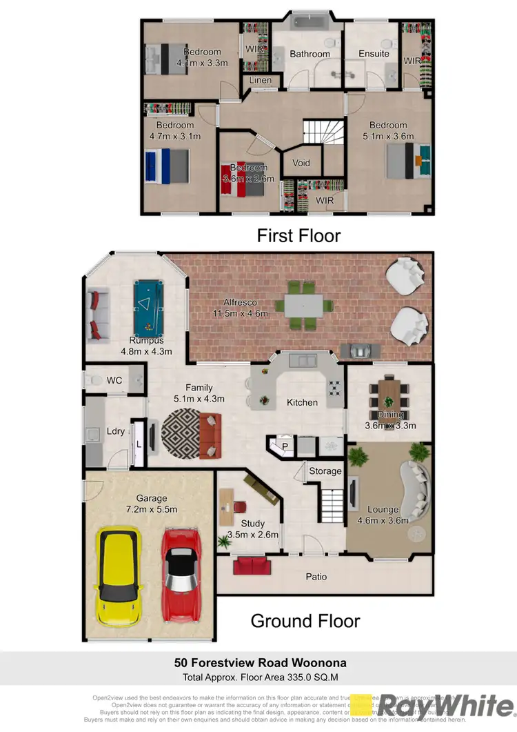 Floorplan of Homely house listing, 50 Forestview Way, Woonona NSW 2517