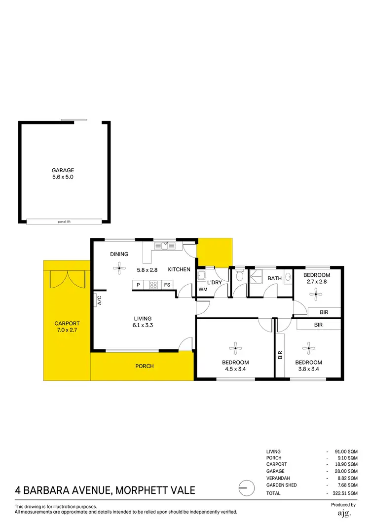 Floorplan of Homely house listing, 4 Barbara Avenue, Morphett Vale SA 5162