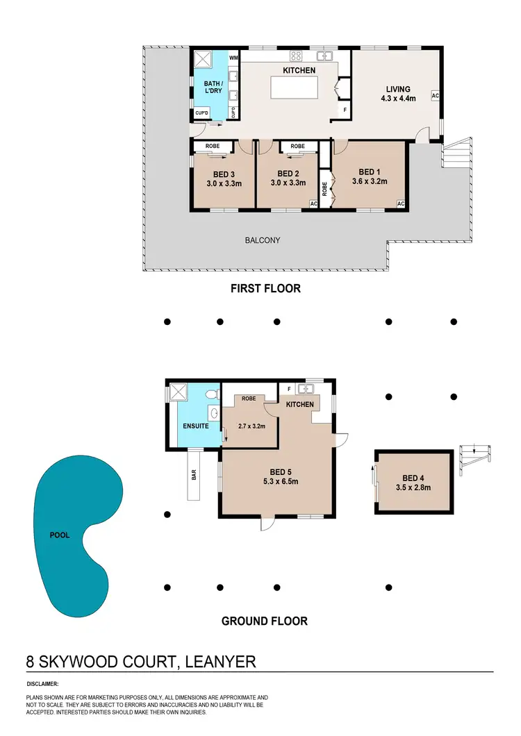 Floorplan of Homely house listing, 8 Skywood Court, Leanyer NT 812