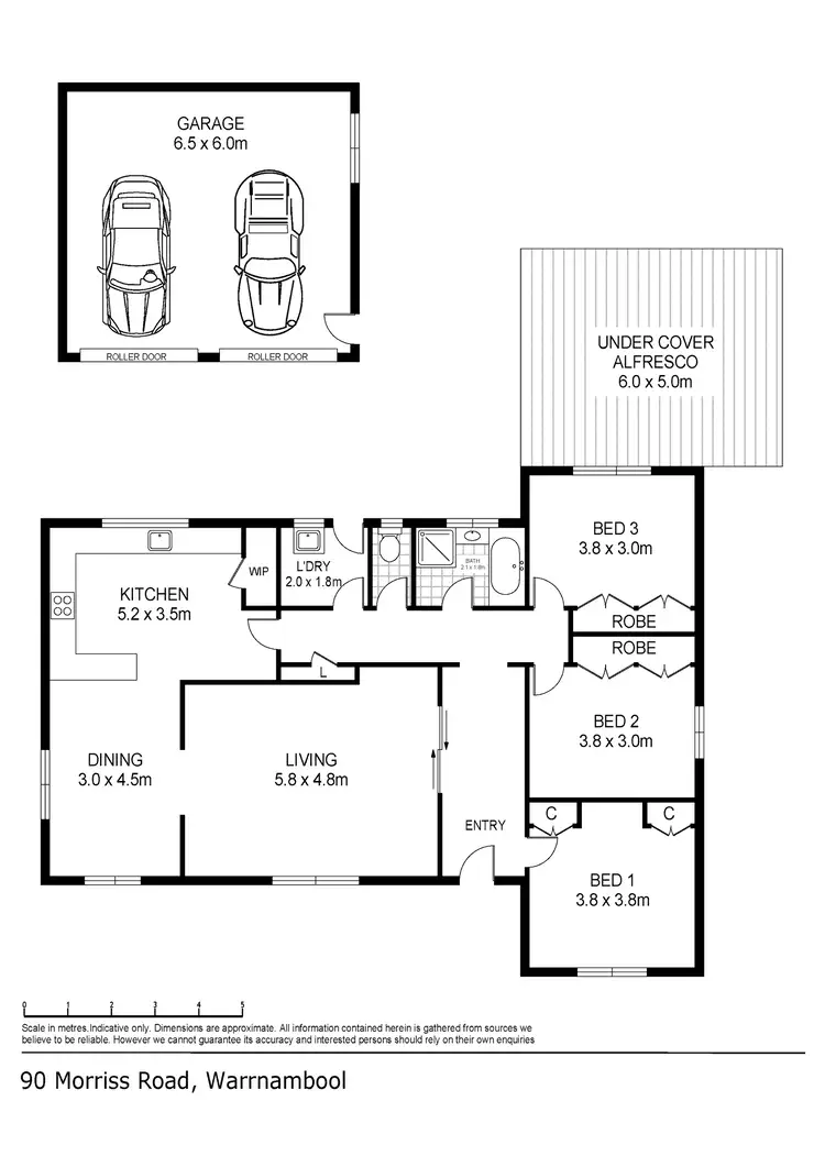 Floorplan of Homely house listing, 90 Morriss Road, Warrnambool VIC 3280