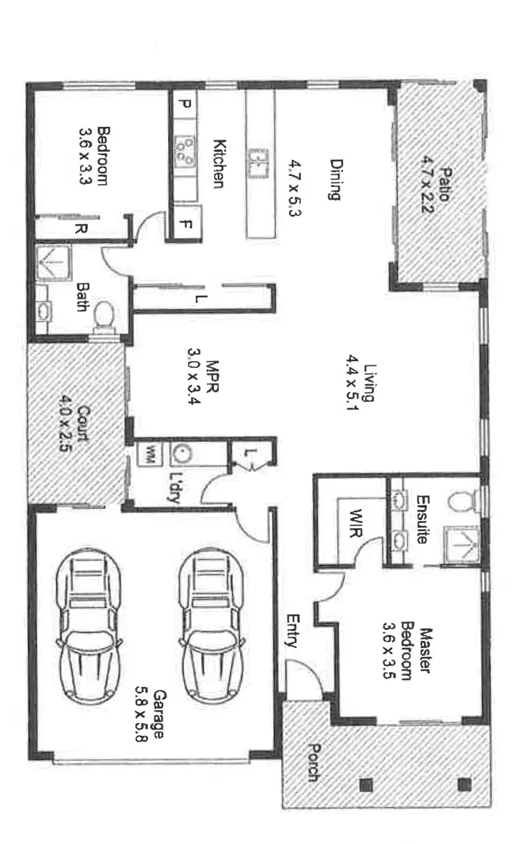 Floorplan of Homely house listing, 10/1 Halcyon Way, Hope Island QLD 4212