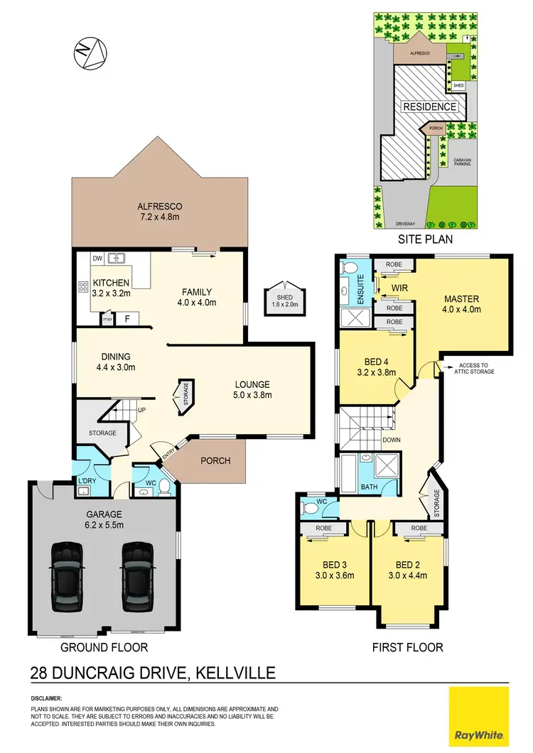 Floorplan of Homely house listing, 28 Duncraig Drive, Kellyville NSW 2155