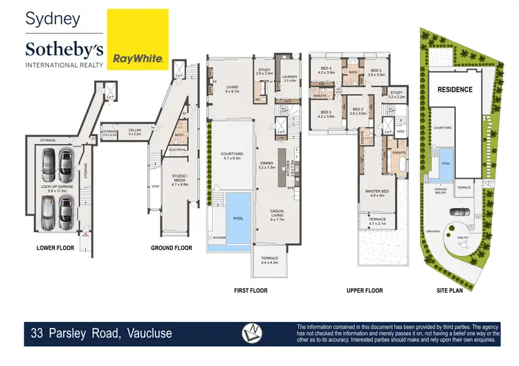 Floorplan of Homely house listing, 33 Parsley Road, Vaucluse NSW 2030