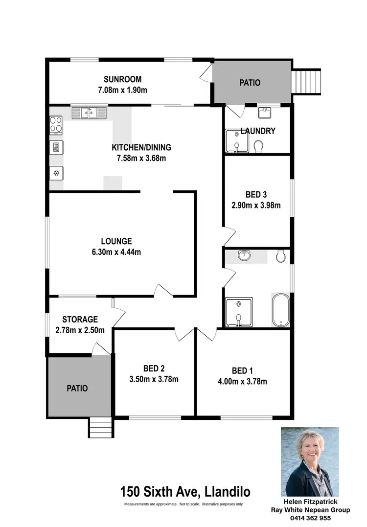 Floorplan of Homely house listing, 150 Sixth Avenue, Llandilo NSW 2747