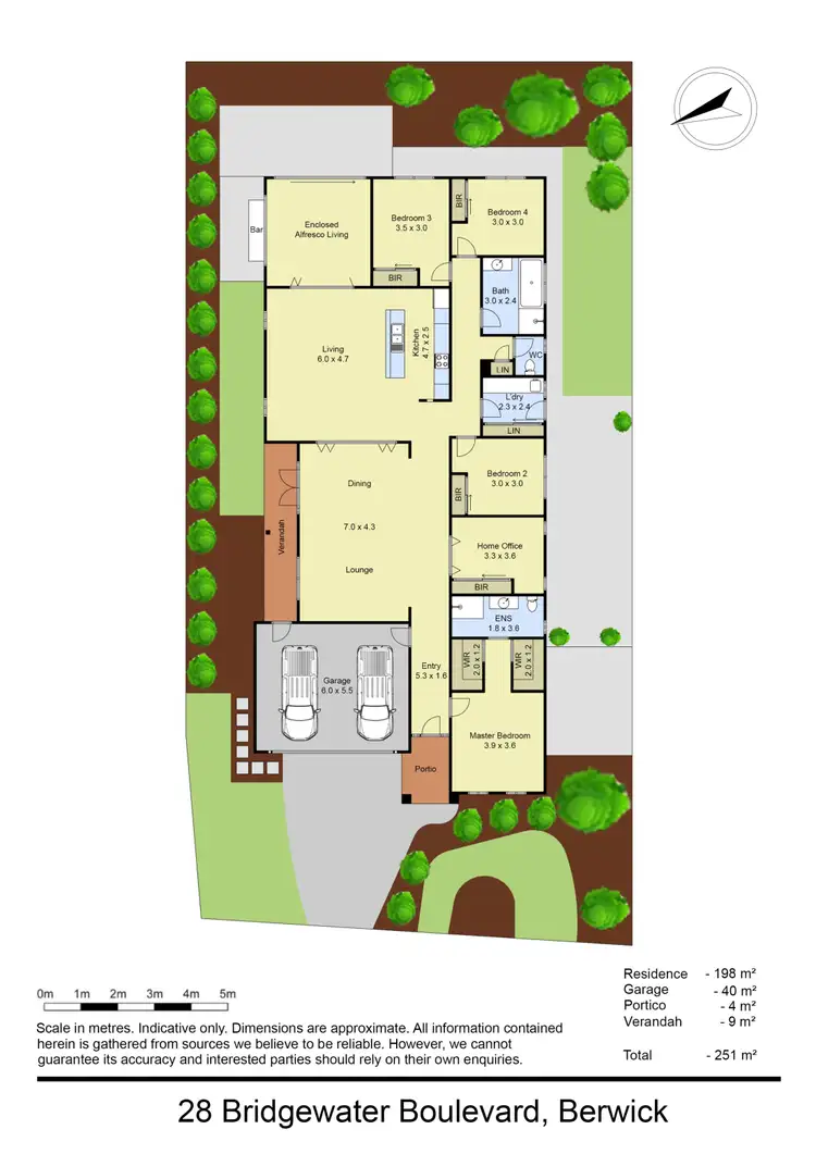 Floorplan of Homely house listing, 28 Bridgewater Boulevard, Berwick VIC 3806