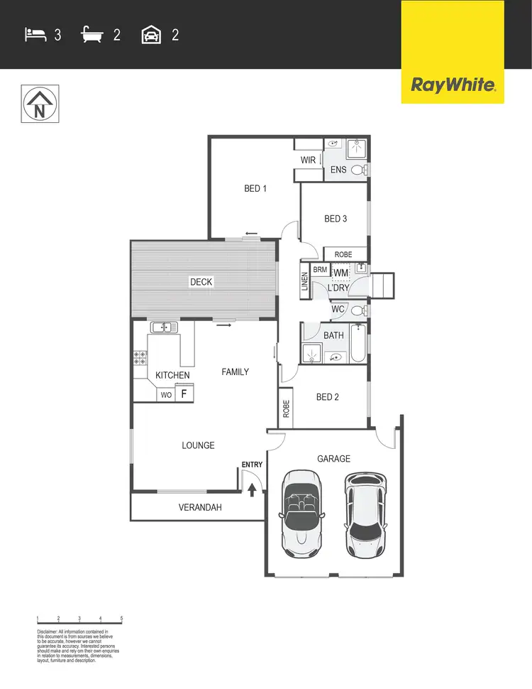 Floorplan of Homely house listing, 61 Hugh Mckay Crescent, Dunlop ACT 2615